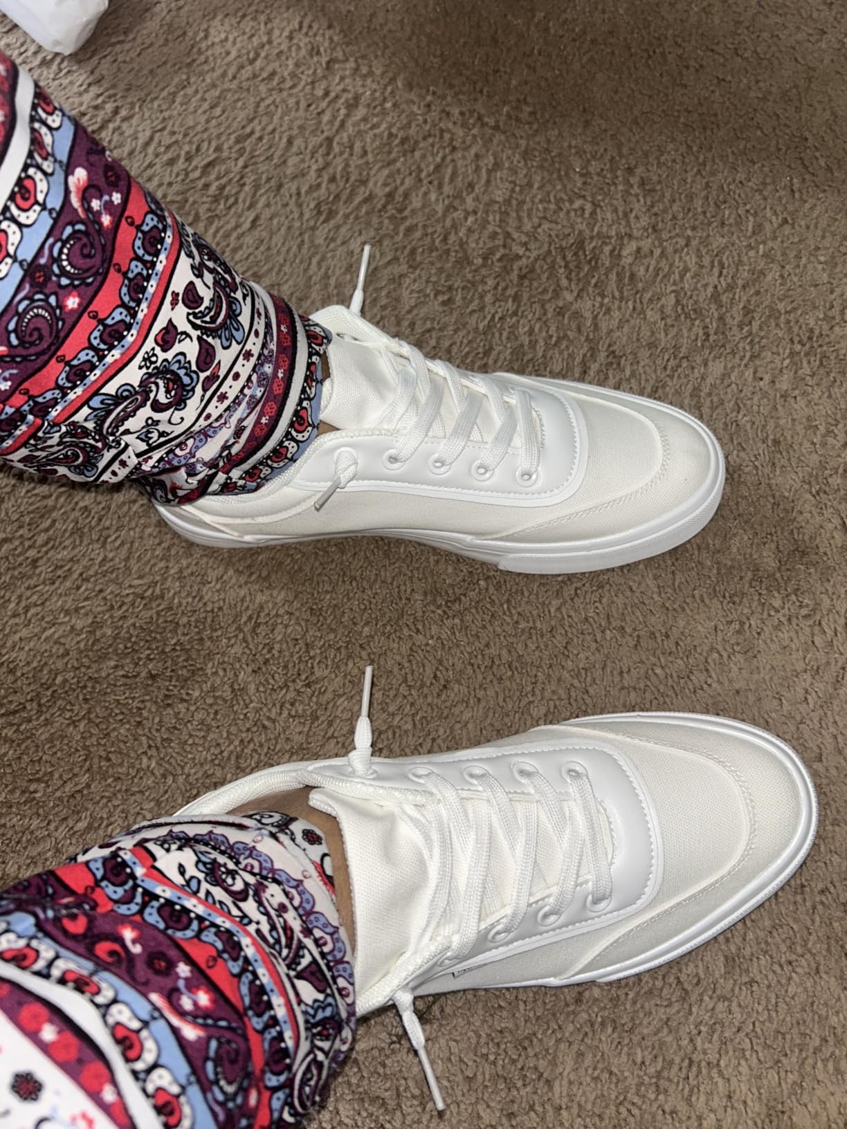 Close-up of Hash Bubbie sneaker construction details