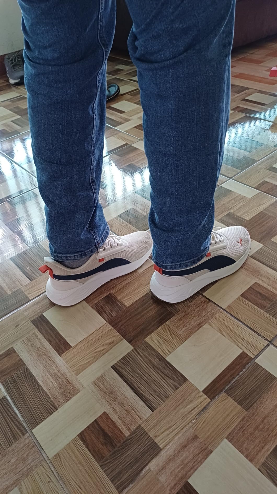 PUMA Pacer 23 showing SoftFoam+ sockliner technology and bootie construction interior