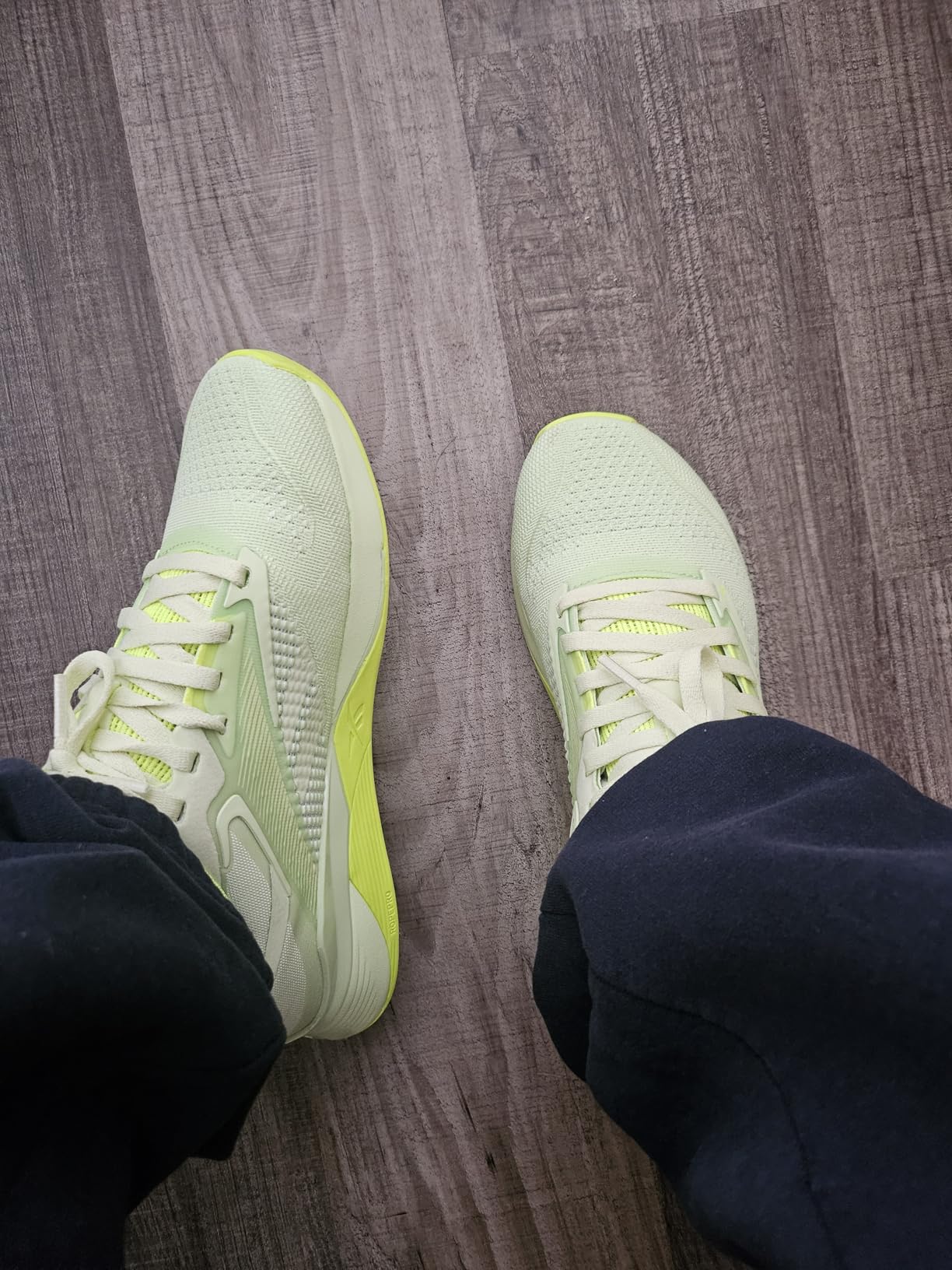 Reebok Nano X4 in action during gym workout showing lateral support