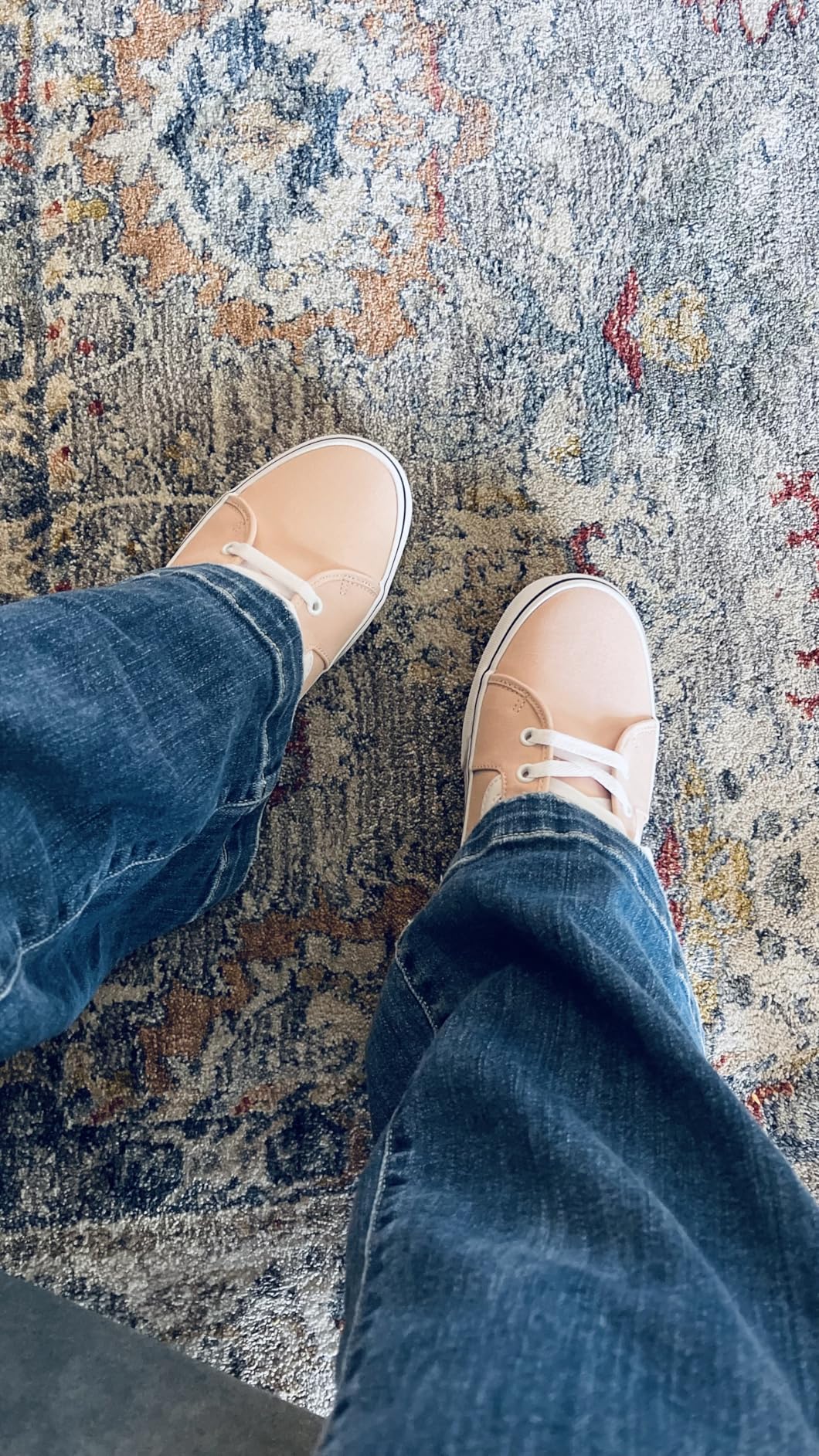 Vans Filmore Decon lifestyle wear showing pink colorway in natural lighting