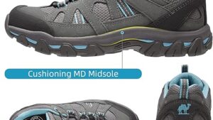 Camelsports Women's Hiking Shoes Breathable Trail Running Shoes