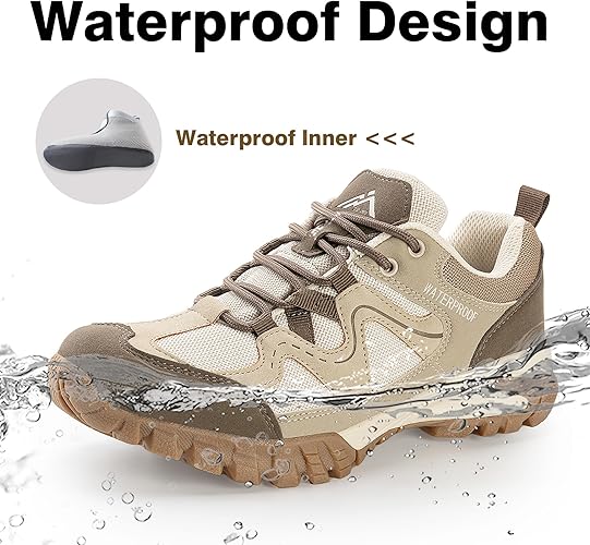 Cc Los Women's Lightweight Waterproof Hiking Shoes For Walking