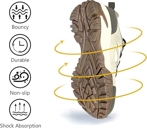 Cc Los Women's Lightweight Waterproof Hiking Shoes For Walking