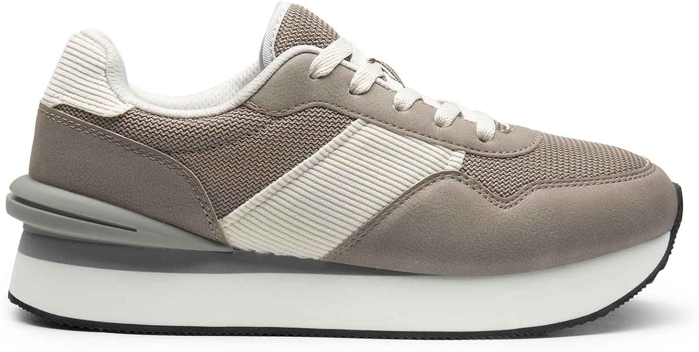 Dream Pairs Women Tennis Ray Walking Platform Sneakers