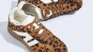 Lucky Step Women Classic Retro Gum Sole Fashion Sneakers