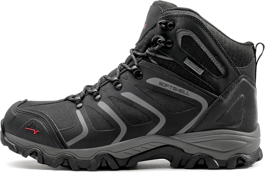 Nortiv 8 Men's Ankle High Waterproof Hiking Boots