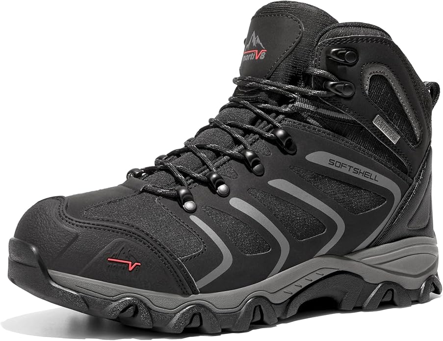 Nortiv 8 Men's Ankle High Waterproof Hiking Boots