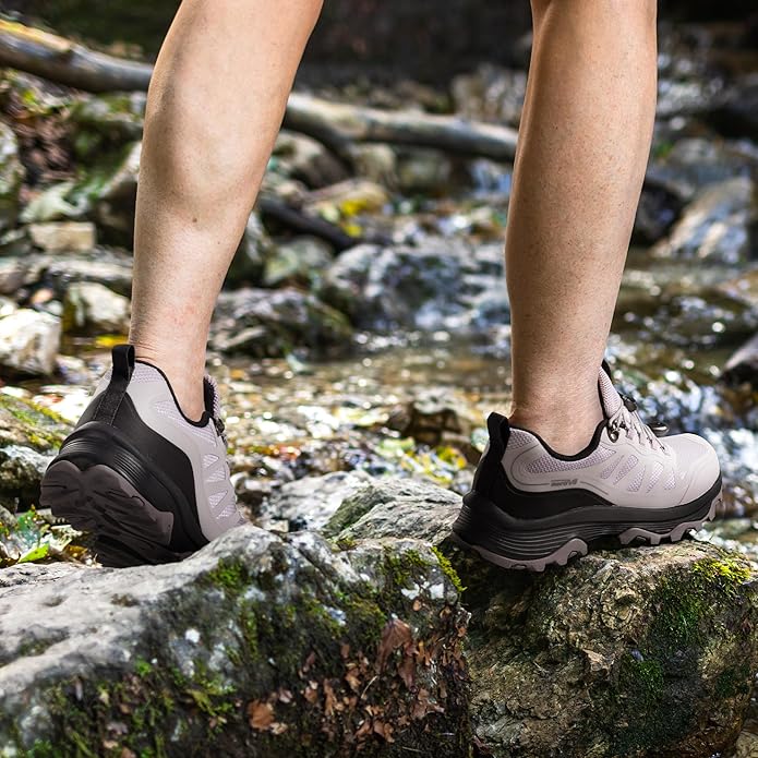 Nortiv 8 Women's Waterproof Hiking Shoes Quick Laces Outdoors