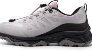 Nortiv 8 Women's Waterproof Hiking Shoes Quick Laces Outdoors
