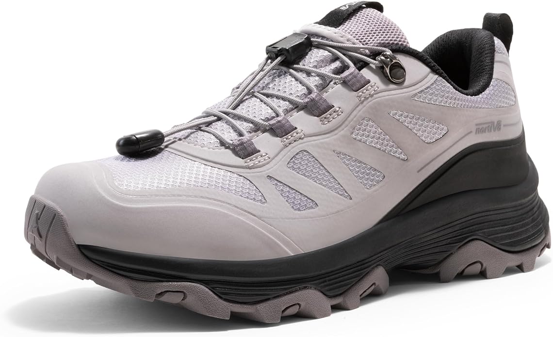 Nortiv 8 Women's Waterproof Hiking Shoes Quick Laces Outdoors