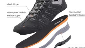 Ol Outjet Legend Men's Waterproof Hiking Shoes Leather