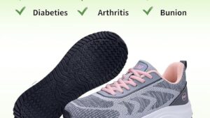 Romensi Womens Arch Support Walking Shoes