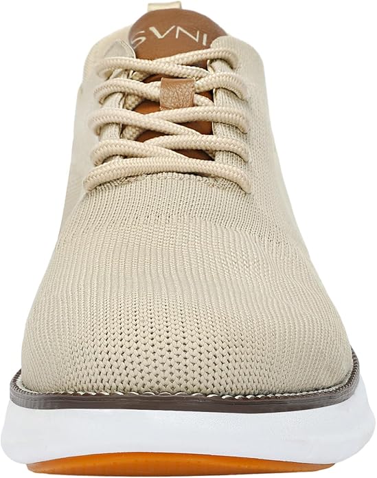 Svnke Men's Mesh Dress Casual Business Lace Up Oxford Sneakers