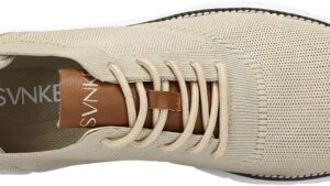 Svnke Men's Mesh Dress Casual Business Lace Up Oxford Sneakers