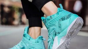 Welrung Unisex's High Top Lightweight Fly Weaving Running Jogging Sneakers