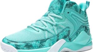 Welrung Unisex's High Top Lightweight Fly Weaving Running Jogging Sneakers