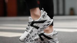 Wonesion Mens Breathable Walking Tennis Running Shoes