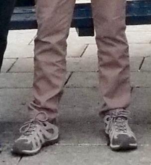 Columbia Women's Redmond Waterproof hiking shoes showing suede leather and mesh upper construction