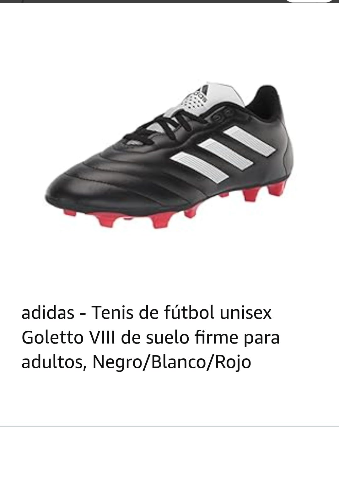 Final product shot of Adidas Goletto VII showing overall design and build quality