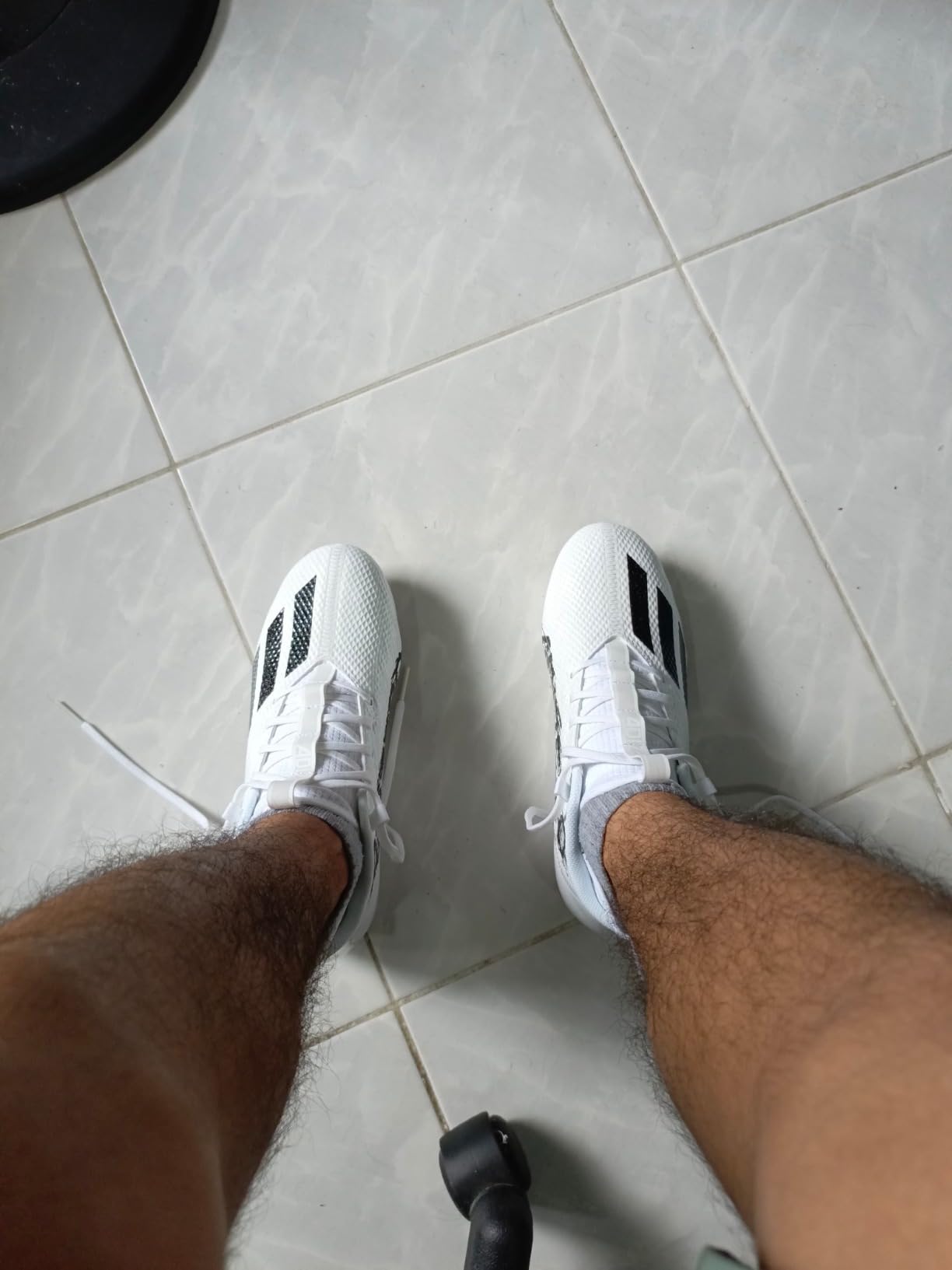 Adidas Adizero Scorch side view showing SprintSkin sock-like upper construction and lace system
