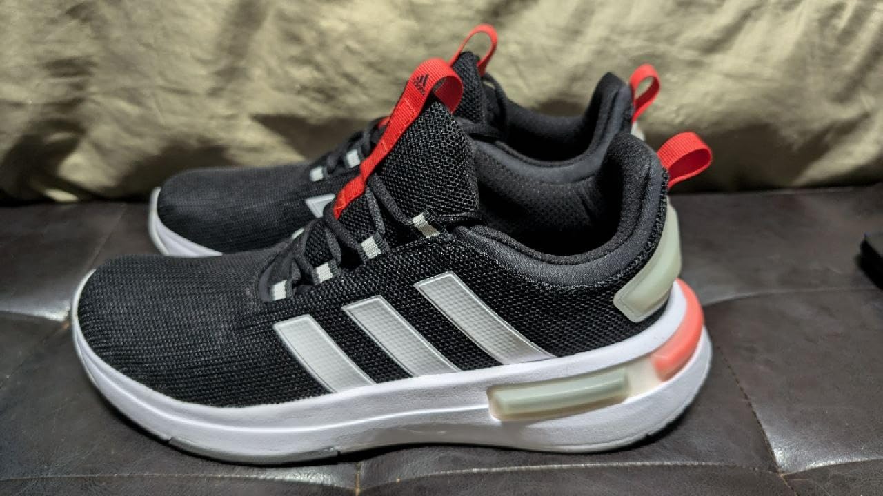 Adidas Racer TR23 being worn in real-world everyday casual setting