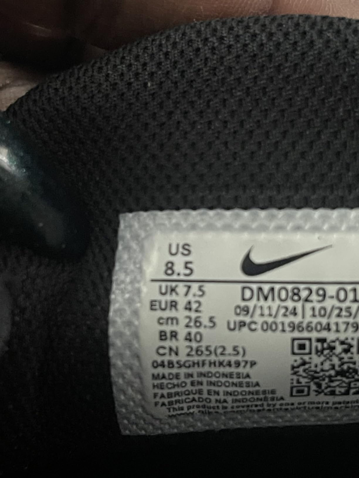 Nike Air Max Alpha Trainer 5 during weight training showing stable platform under load