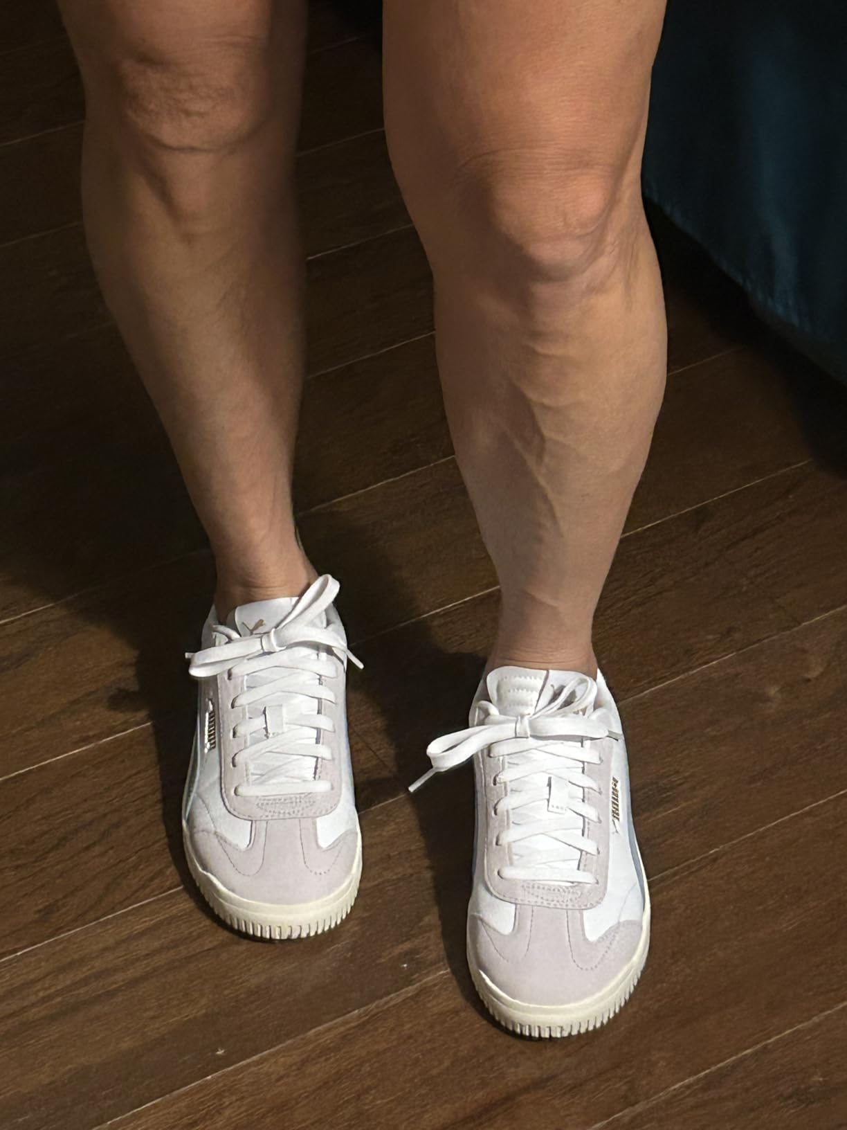 PUMA Club 5v5 multiple colorway options showing style variety including warm white dewdrop gold and other variants