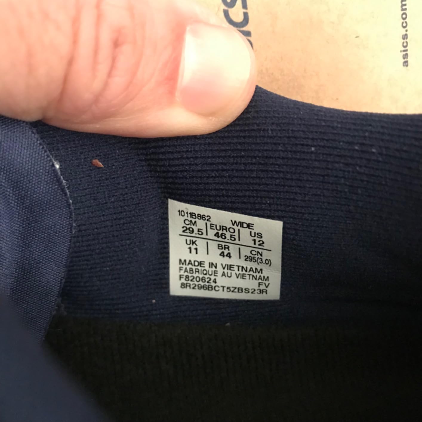 ASICS GT-2000 13 heel and outsole showing wear pattern after extended testing miles