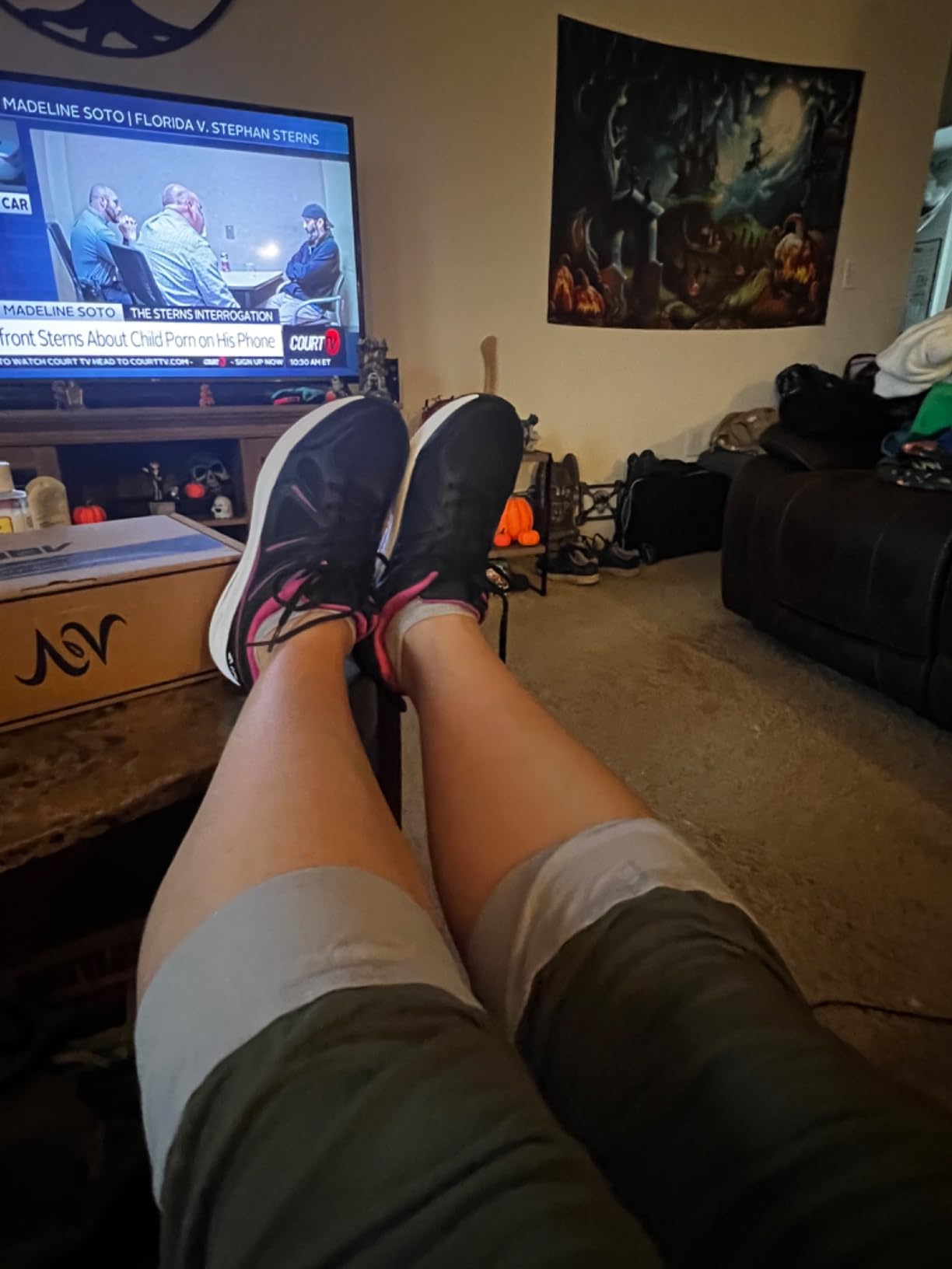 AOV women's arch support walking shoes from multiple angles showing design and construction details