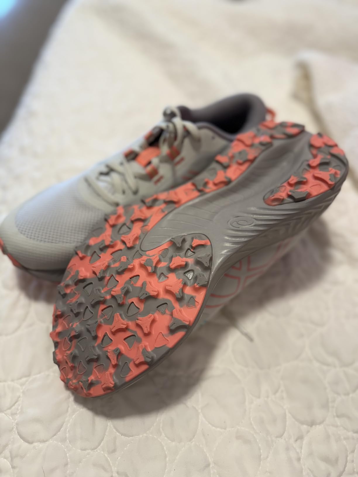 ASICS Women's Gel-Excite Trail 2 in action during outdoor trail walking showing fit and comfort in motion