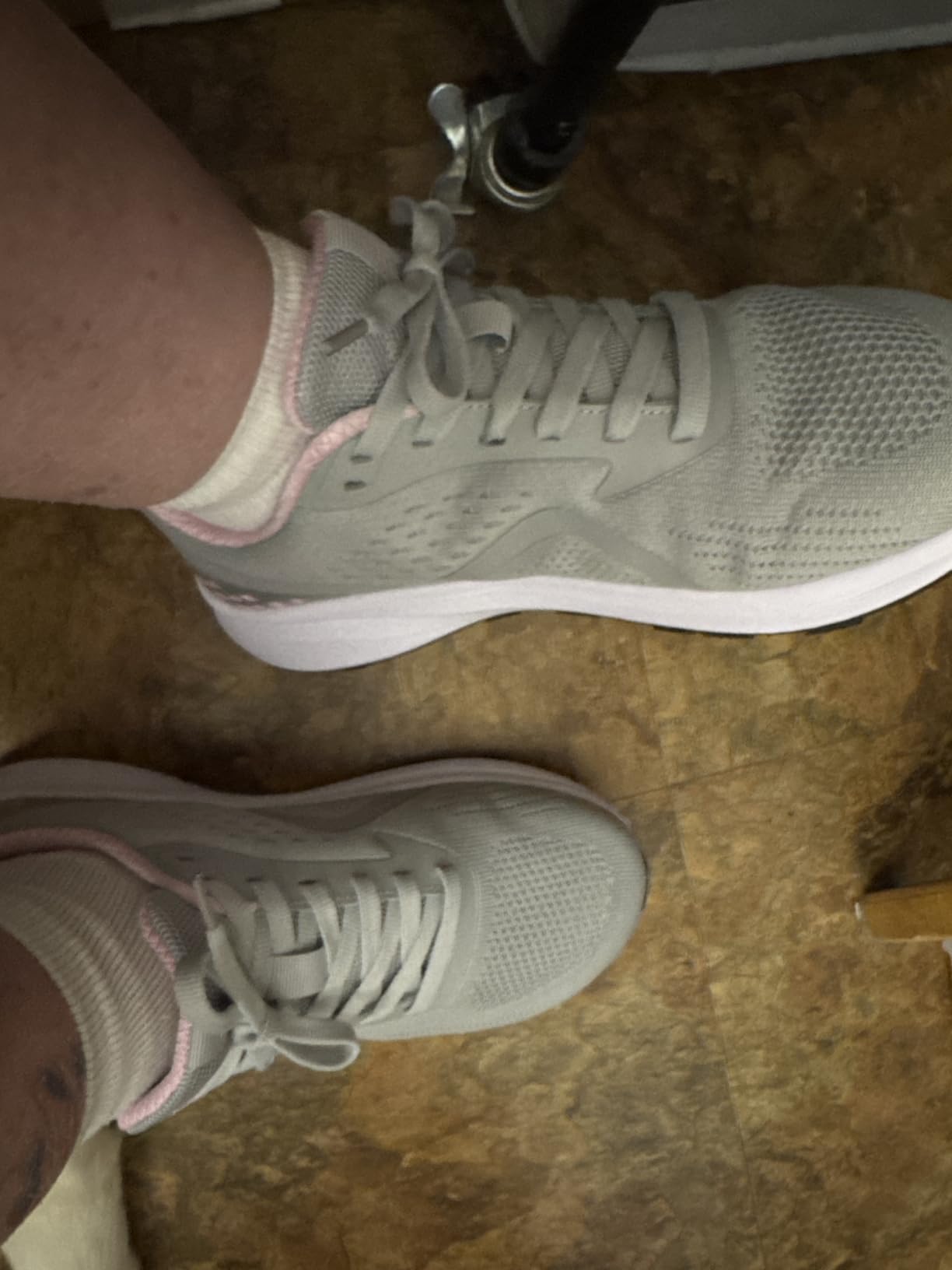 BRONAX shoes being worn in a real-world setting during daily activities