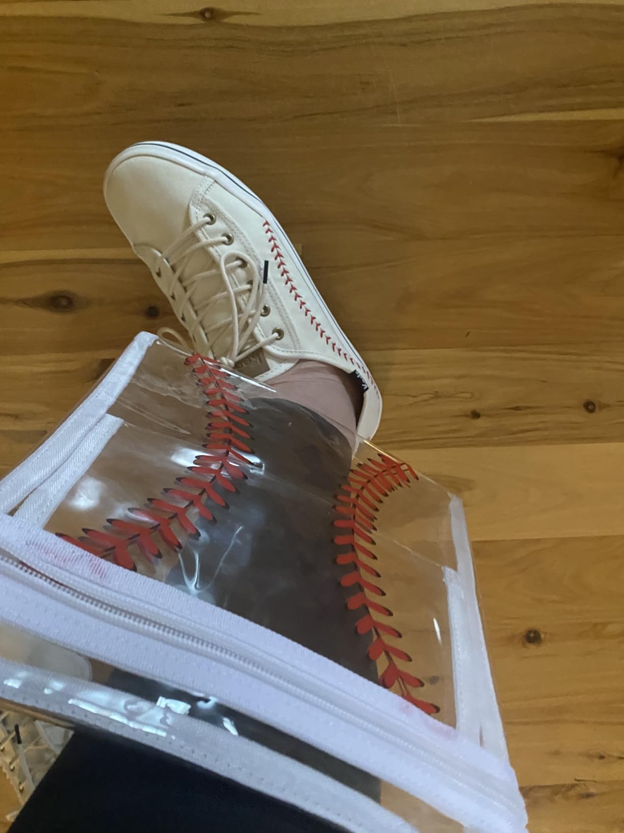 Side profile of Keds Kickstart Pennant showing heel design and clean low-top silhouette