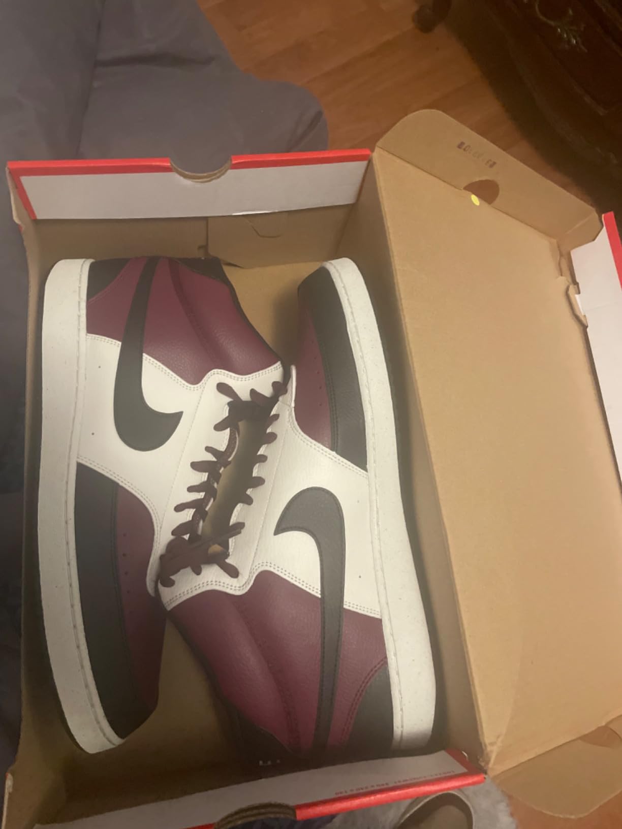 Nike Court Vision Mid lifestyle shot showing versatility styled with casual everyday outfits
