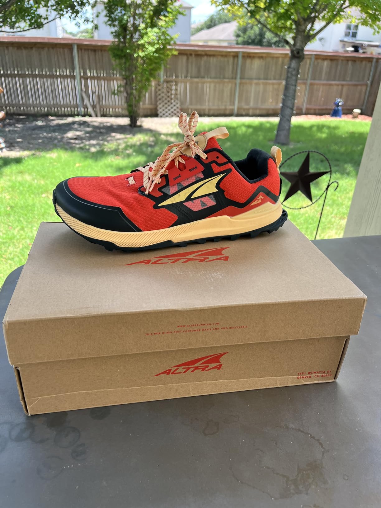 Altra Lone Peak 7 worn on rocky trail showing real-world fit and performance over extended hiking