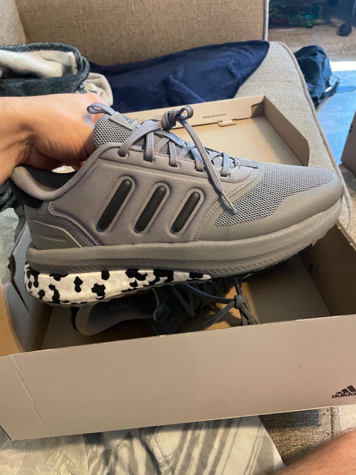 Adidas X_PLR Path after extended real-world wear testing showing durability and condition