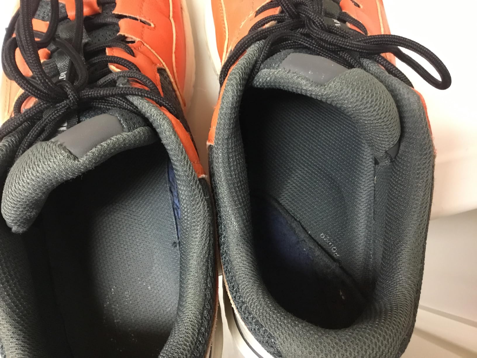 FitVille pickleball shoes side view showing suede upper construction and EVA midsole technology
