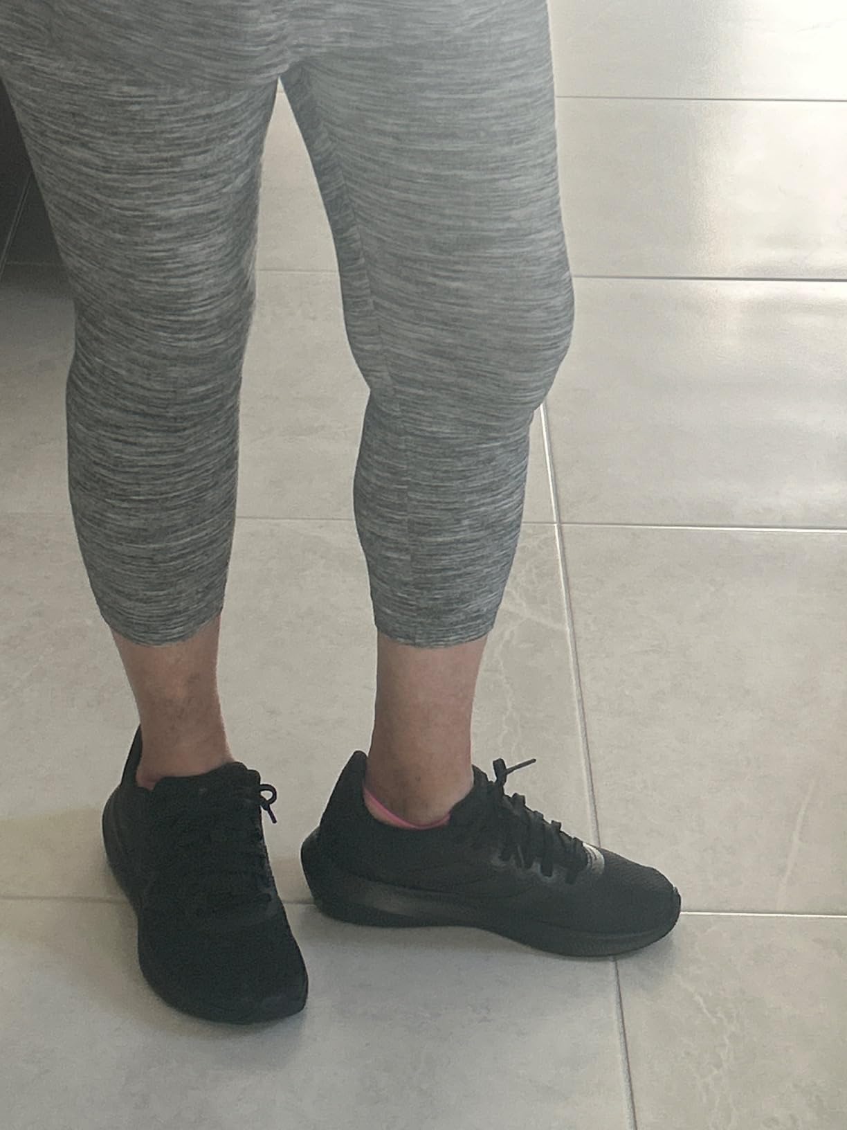 Adidas Runfalcon 3 shown during walking activity displaying comfort in motion