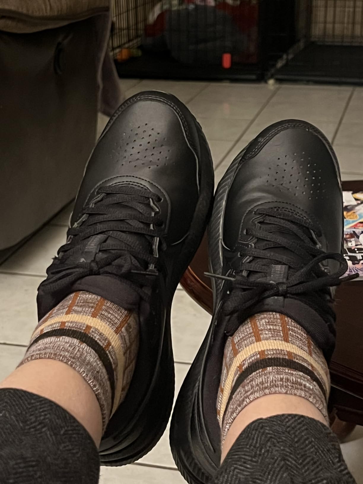 ASICS Gel-Game 9 grip test on indoor pickleball court surface showing traction performance