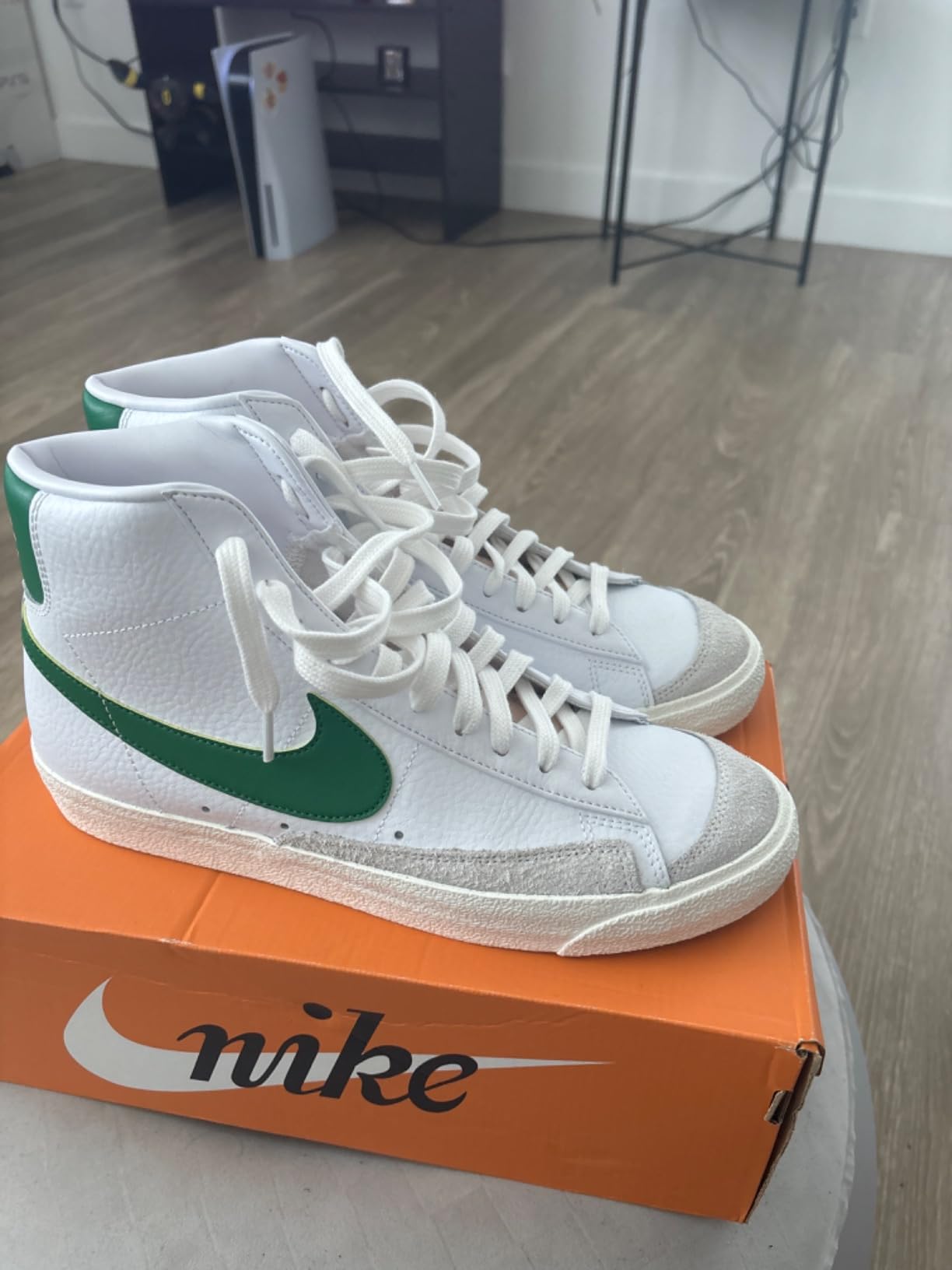 Nike Blazer Mid 77 Jumbo worn during daily activities showing real-world comfort in use