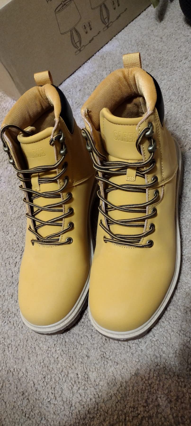CARENURSE hiking boots final assessment showing overall design quality and construction