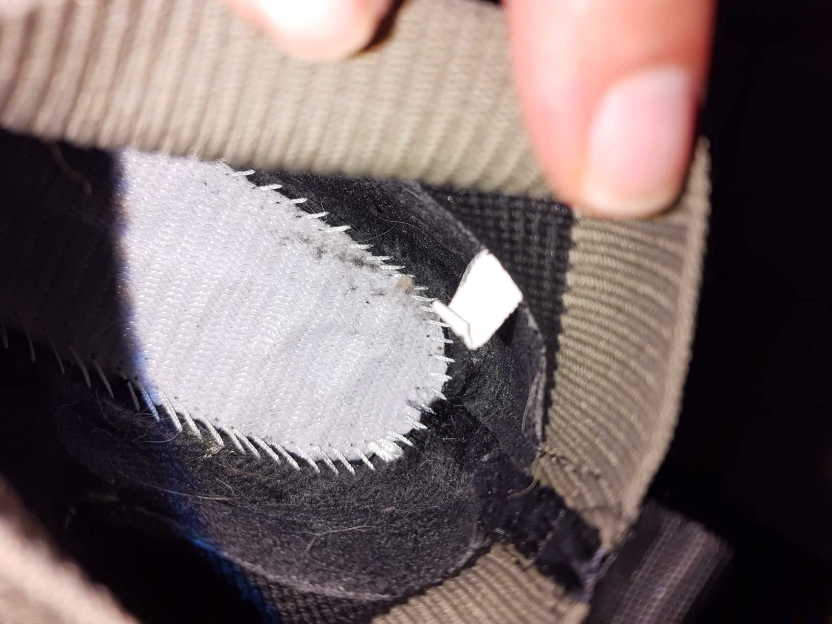 Hiking shoes mens womens blue colorway showing mesh upper and elastic bungee slip-on design