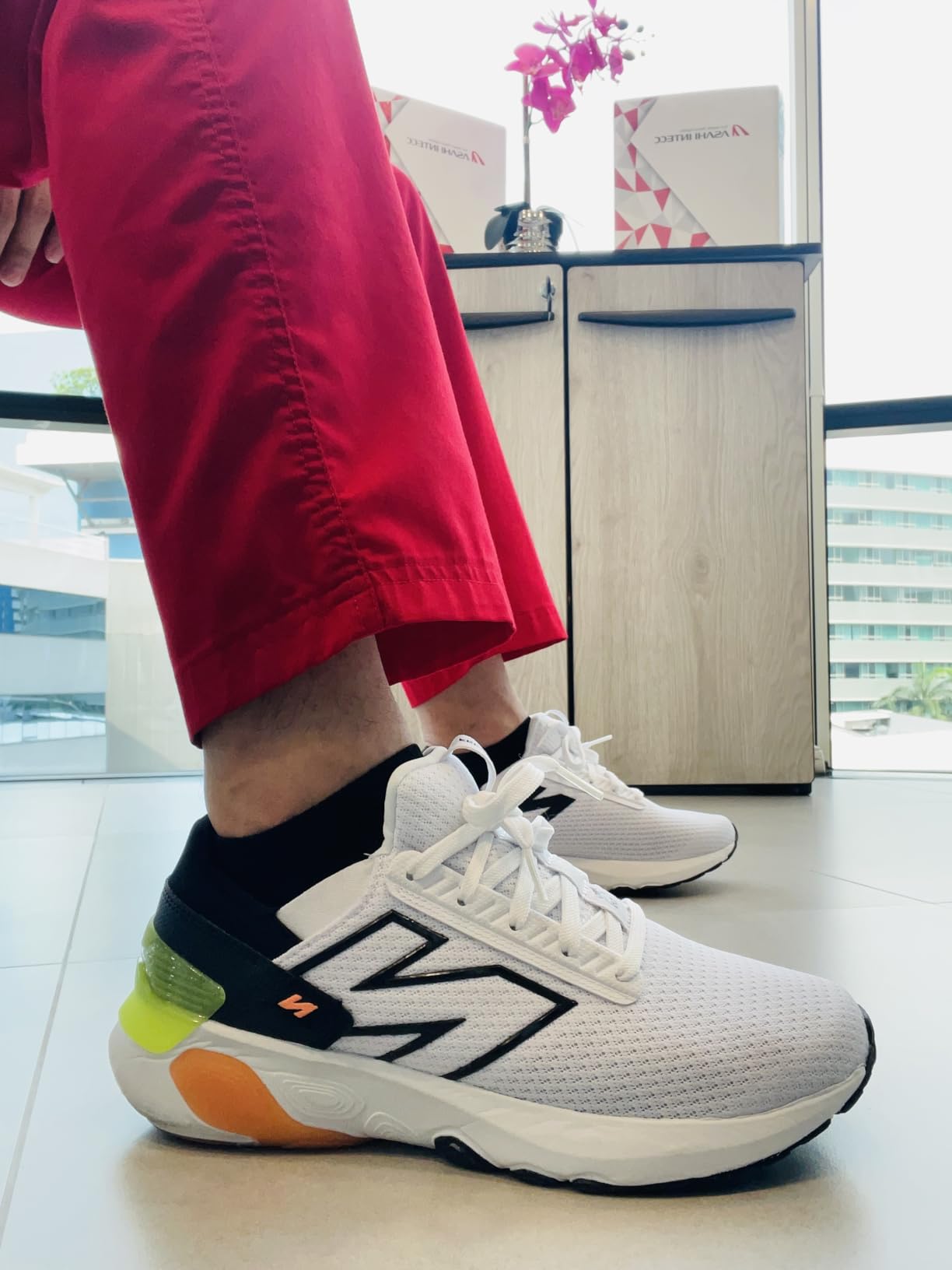 New Balance 1440 V1 on-road testing showing outsole wear and real-world performance conditions