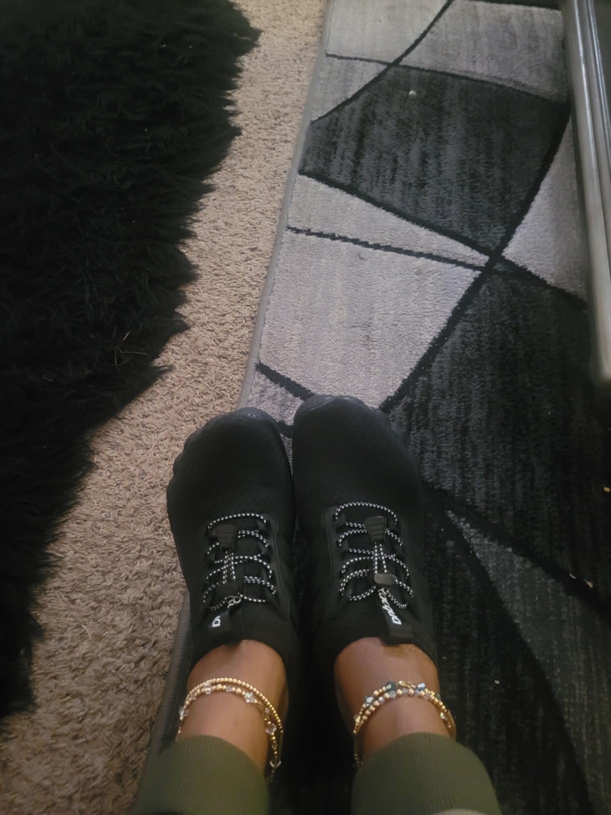 Detailed view of Racqua water shoes breathable mesh construction showing material quality and comfort design