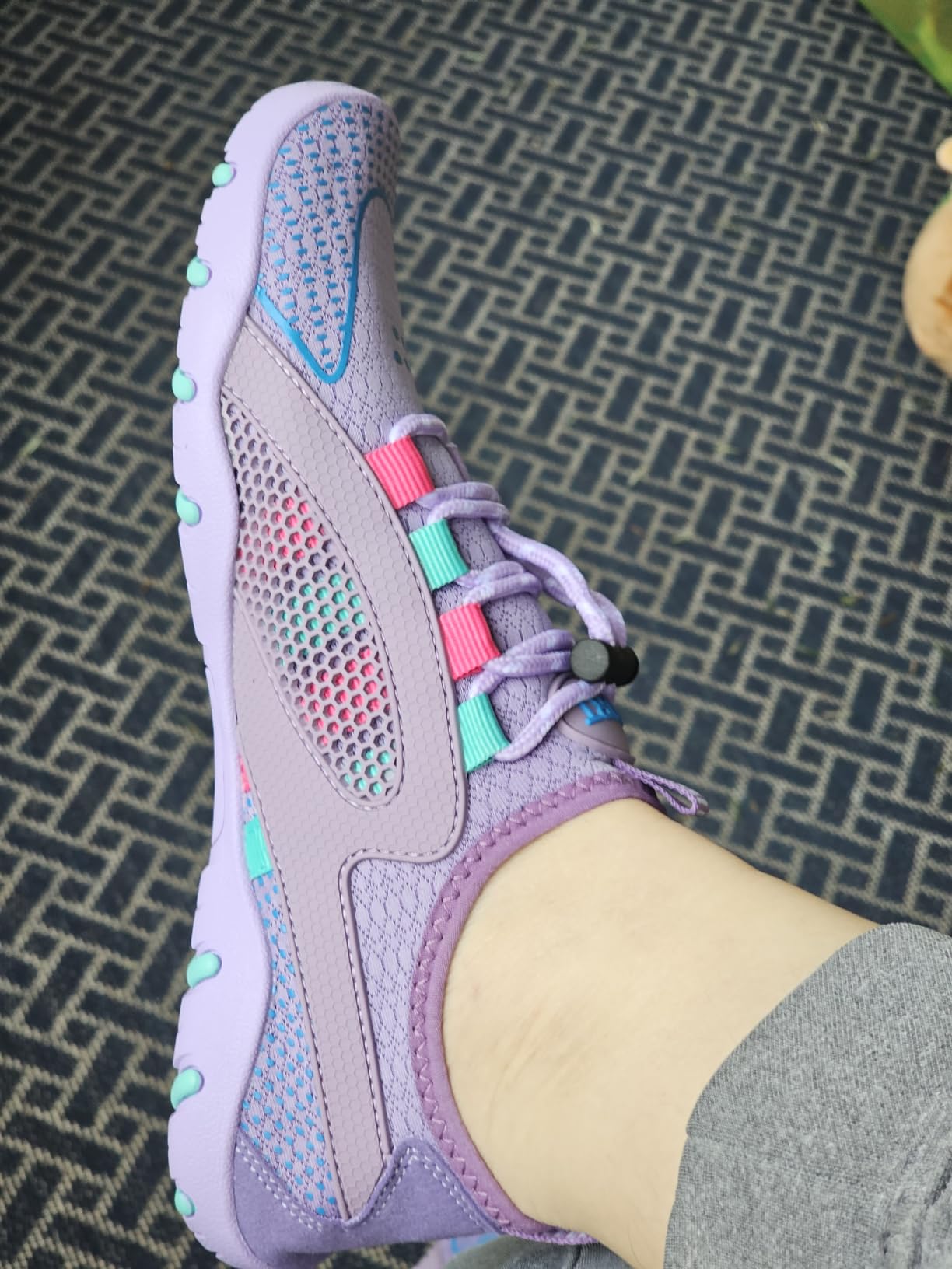 MAYZERO water shoes in outdoor hiking and water sports action use