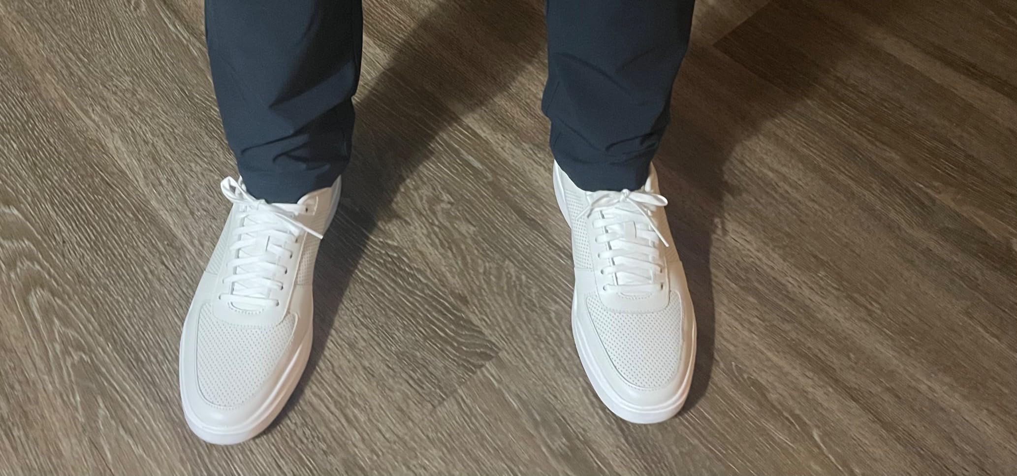 Cole Haan Grand Crosscourt construction detail showing stitching quality and upper-to-sole bonding