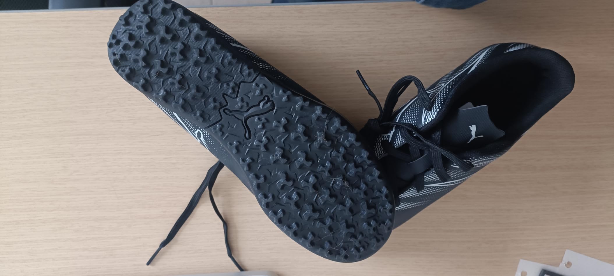 PUMA Attacanto full pair showing complete design and construction quality