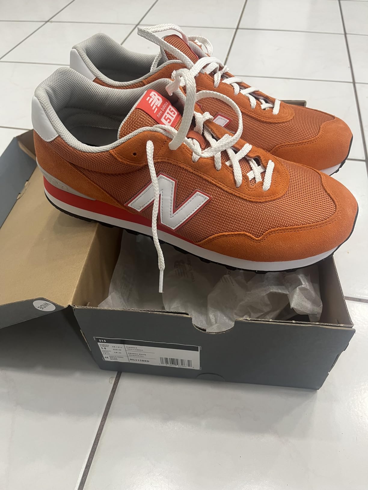 New Balance 515 V3 in action during typical daily wear activities