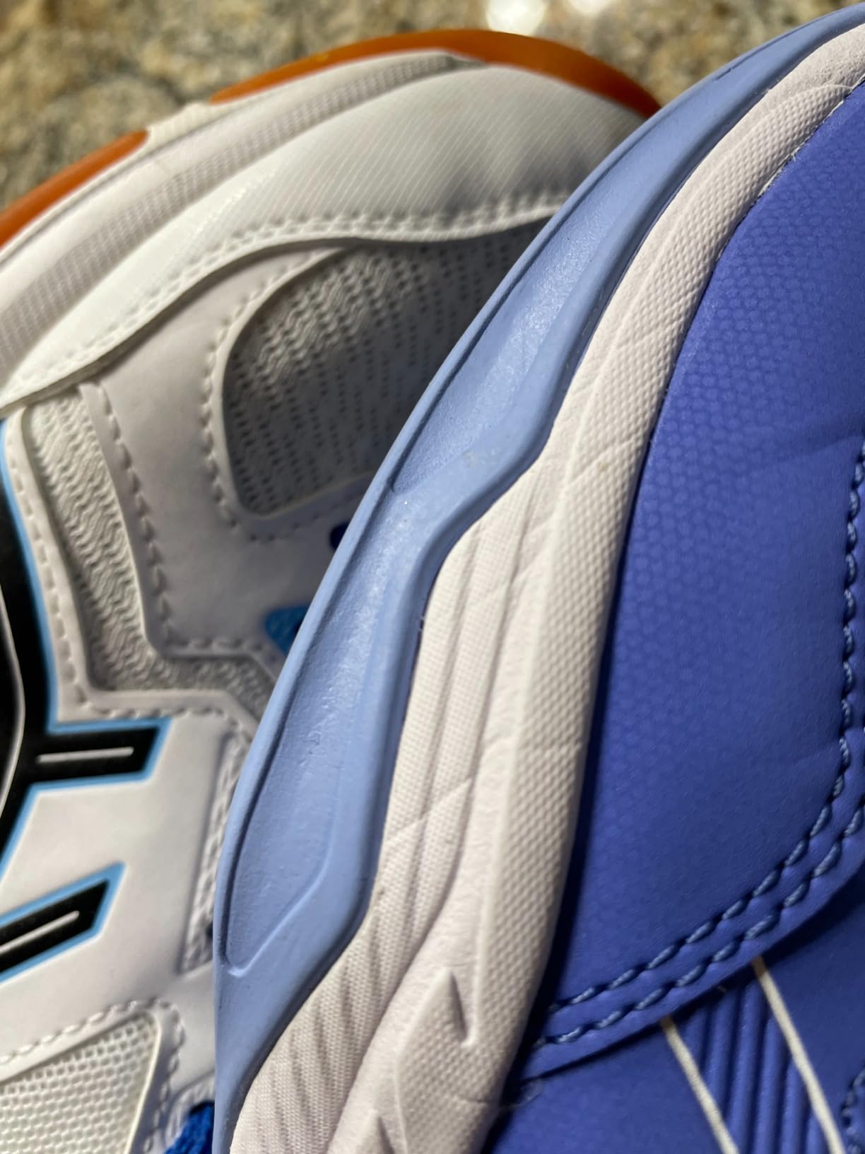 ASICS Gel-RENMA side view showing light blue colorway and construction