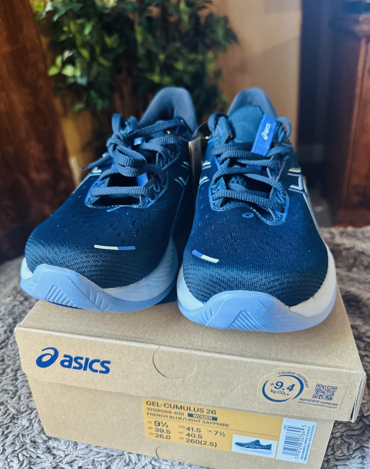 ASICS Gel-Cumulus 26 being worn during outdoor run showing versatility for different terrains