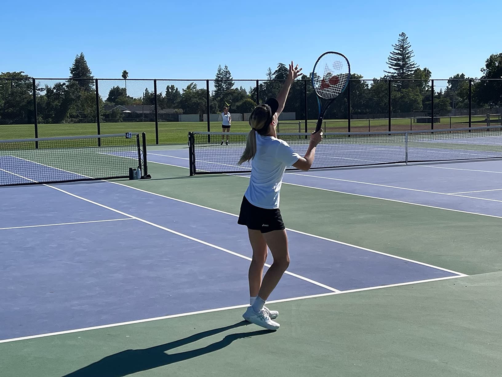 ASICS Gel-Challenger 13 during pickleball session showing court grip and versatility across court sports